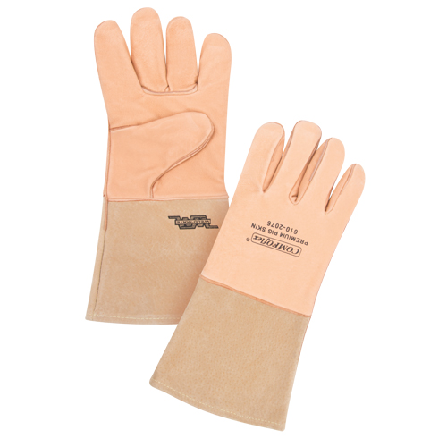 610-2076 Gants de soudage de premi&egrave;re qualit&eacute; Comfoflex, Cuir de porc, Taille Grand