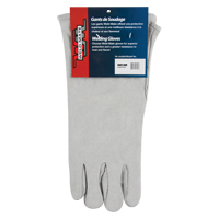 SAO130R Standard-Duty Welder's Gloves, Split Cowhide, Size Large